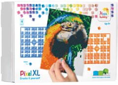 Pixelhobby Diamantové maľovanie - sada 4 základných dosiek - Papagáj