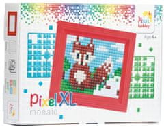 Pixelhobby Diamantový obraz s rámom - líška