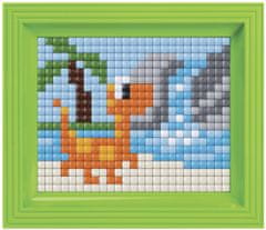 Pixelhobby Diamantový obraz s rámom - Dino