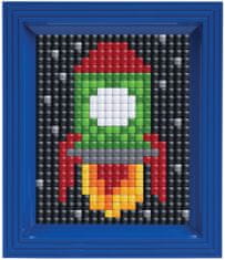 Pixelhobby Diamantový obraz s rámom - raketa