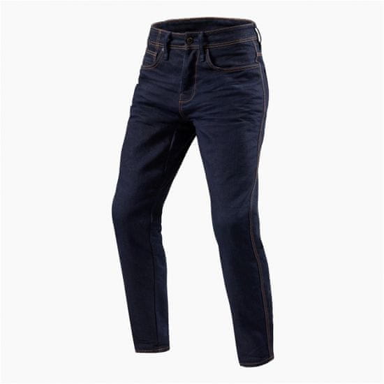 REV´IT! nohavice jeans REED SF Short tmavo modré used