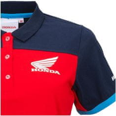 Honda polo tričko RACING 22 dámske modro-bielo-červené S