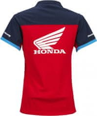 Honda polo tričko RACING 22 dámske modro-bielo-červené S