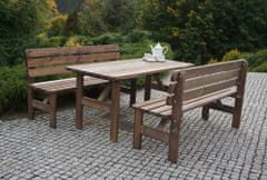 eoshop MIRIAM záhradná lavica drevená - 150 cm