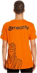 MEATFLY tričko RIDERS Michek černo-oranžové M