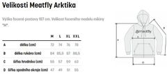 MEATFLY mikina ARKTIKA Technical heather černo-tyrkysovo-šedá XL
