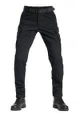 PANDO MOTO nohavice jeans MARK KEV 01 Short čierne 32