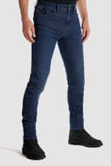PANDO MOTO nohavice jeans ROBBY COR SK Short tmavo modré 32
