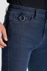 PANDO MOTO nohavice jeans ROBBY COR SK Short tmavo modré 32