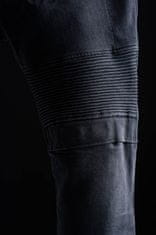 PANDO MOTO nohavice jeans KARL DEVIL 9 Long washed čierne 34