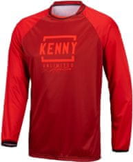 Kenny cyklo dres DEFIANT 21 červený 2XL