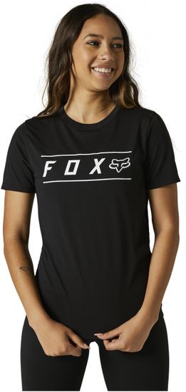 FOX tričko PINNACLE SS Tech dámske černo-biele
