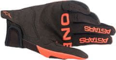 Alpinestars rukavice RADAR černo-oranžovo-biele 2XL