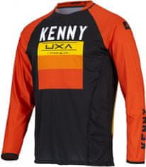 Kenny dres TITANIUM 22 černo-žlto-oranžovo-biely XL