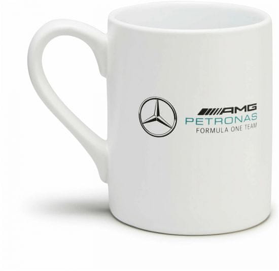 Mercedes-Benz hrnček AMG Petronas F1 černo-bielo-tyrkysovo-sivý
