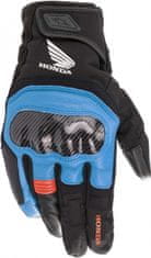 Alpinestars rukavice SMX-Z WP Honda ice černo-modro-červeno-sivé S
