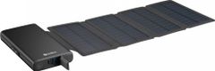 Noname Sandberg Solar 4-Panel Powerbank 25000 mAh, solární nabíječka, černá