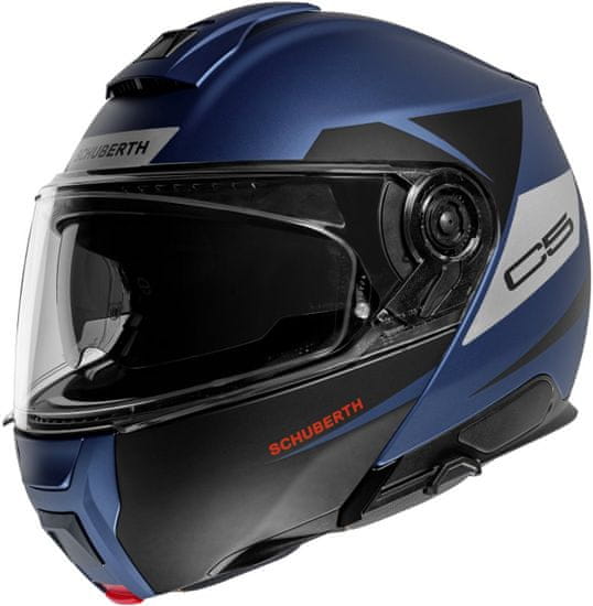 Schuberth Helmets prilba C5 Eclipse černo-modro-červeno-šedá