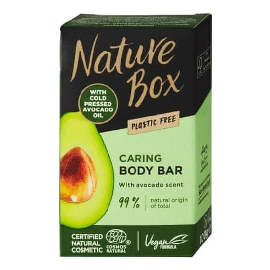 Nature Box Tuhé sprchové mydlo Avocado Oil (Shower Bar) 100 g