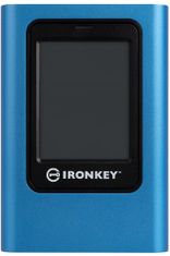 Kingston IronKey Vault Privacy 80 - 1,92TB (IKVP80ES/1920G), modrá