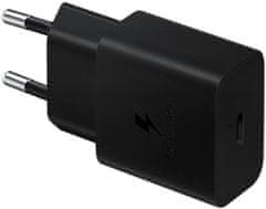 SAMSUNG síťová nabíječka USB-C, 15W, čierna