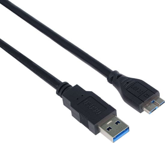 PremiumCord Micro USB 3.0 USB A - Micro USB B, MM, 0,5m