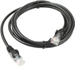 Oem UTP kábel rovný kat.6 (PC-HUB) - 1m, čierna
