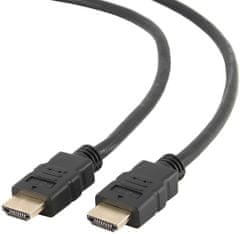 Gembird CABLEXPERT kábel HDMI-HDMI 10m, 1.4, M/M stíněný, zlacené kontakty, čierna