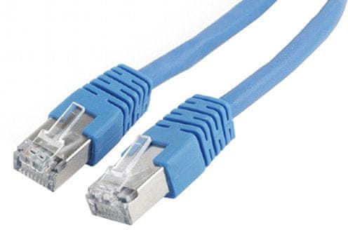 Gembird Cablexpert Patch kábel FTP CAT6, stíněný - 1m - modrá