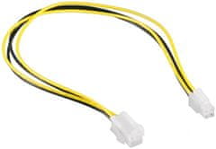 CABLEXPERT kábel prodloužení ATX 4-pin, 30cm