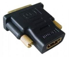 Gembird CABLEXPERT kábel HDMI na DVI, F/M, zlacené kontakty, čierna