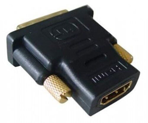 Gembird CABLEXPERT kábel HDMI na DVI, F/M, zlacené kontakty, čierna