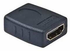 Gembird CABLEXPERT spojka HDMI na HDMI, F/F, zlacené kontakty, čierna