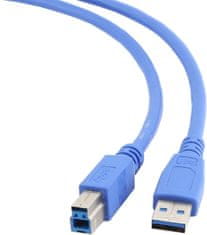 Gembird CABLEXPERT kábel USB A-B 1,8m 3.0, modrá