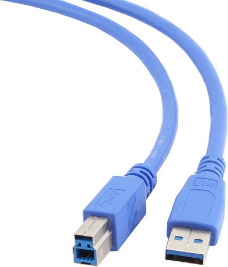 Gembird CABLEXPERT kábel USB A-B 3m 3.0, modrá