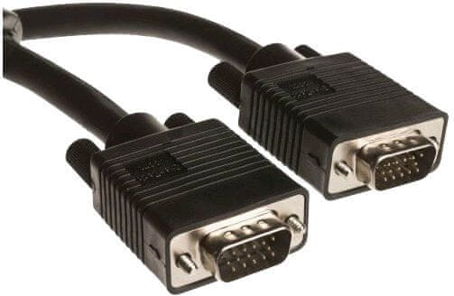 C-Tech kábel VGA, M/M, stíněný, 5m