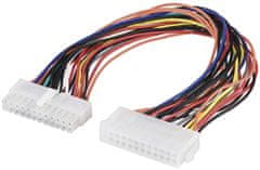 PremiumCord prodlužovací kábel ATX pro zdroje 24 pin