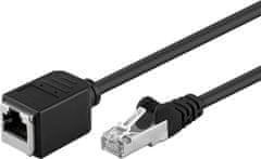 PremiumCord prodlužovací Patch kábel FTP RJ45-RJ45 M/F, 3m