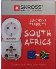 Skross cestovní adaptér pro JAR, Afriku a Střední východ