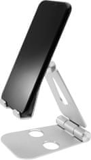 FIXED stojánek Frame Phone pro mobilné telefony, univerzální, strieborná
