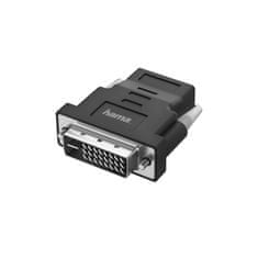 HAMA adaptér DVI - HDMI (M/F), čierna