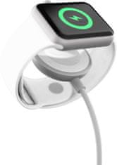 EPICO bezdrátová nabíječka pro Apple Watch, USB-C, 1.2m, biela