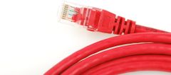 Oem UTP kábel rovný kat.6 (PC-HUB) - 2m, červená
