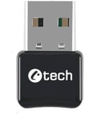 C-Tech Bluetooth 5.0 adaptér, USB, čierna