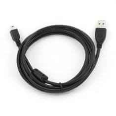 CABLEXPERT kábel USB A-MINI 5PM 2.0 1,8m HQ s ferritovým jádrem
