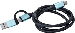 I-TEC propojovací kábel USB-C/USB-C s integrovaným adaptérom USB 3.0