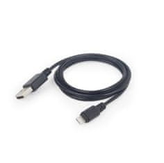Gembird CABLEXPERT kábel USB 2.0 lightning (IP5 a vyšší) nabíjecí a synchronizační kábel, 1m, čierna