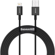 Noname Baseus Lightning Superior Series cable, Fast Charging, Data 2.4A, 2m Black (CALYS-C01)
