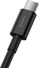 BASEUS nabíjecí / datový kábel Superior saries USB-A - USB-C, 66W, 1m, čierna