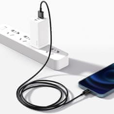 BASEUS kábel Superior saries USB-A - Lightning, rychlonabíjecí, 2.4A, 1m, čierna